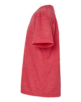 Tultex 235 Youth Fine Jersey T-Shirt #color_Heather Red