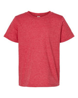 Tultex 235 Youth Fine Jersey T-Shirt #color_Heather Red