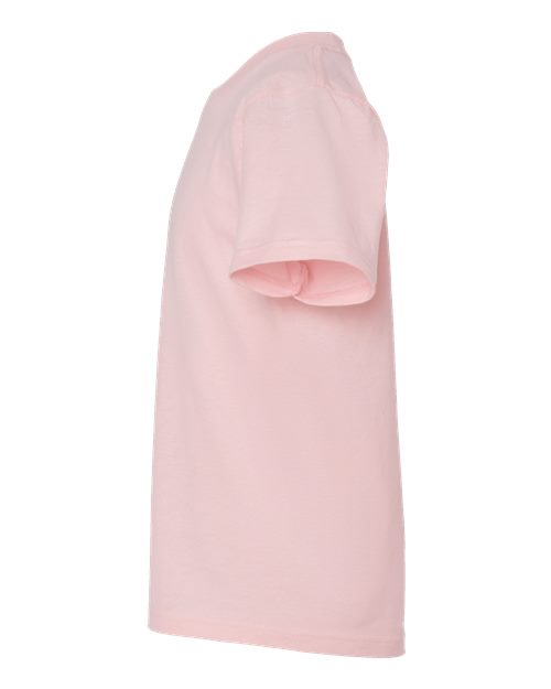 Tultex 235 Youth Fine Jersey T-Shirt #color_Pink