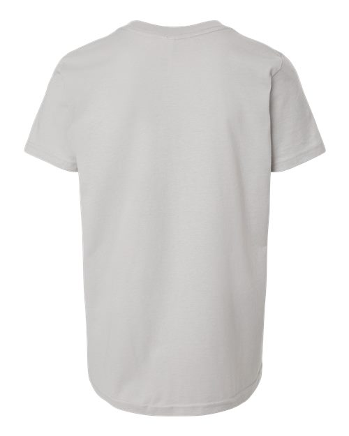 Tultex 235 Youth Fine Jersey T-Shirt #color_Silver