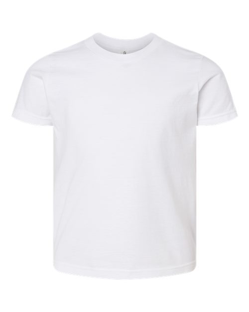 Tultex 235 Youth Fine Jersey T-Shirt #color_White