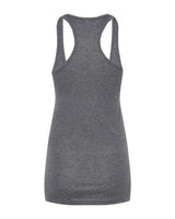 Tultex 190 Women's Poly-Rich Racerback Tank Top #color_Heather Charcoal