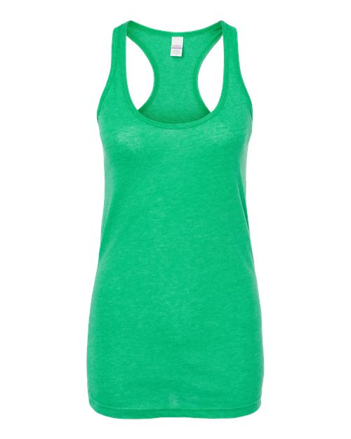 Tultex 190 Women's Poly-Rich Racerback Tank Top #color_Heather Kelly