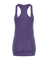 Tultex 190 Women's Poly-Rich Racerback Tank Top #color_Heather Purple