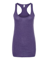 Tultex 190 Women's Poly-Rich Racerback Tank Top #color_Heather Purple