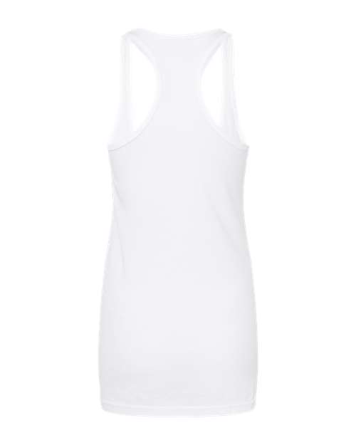 Tultex 190 Women's Poly-Rich Racerback Tank Top #color_White