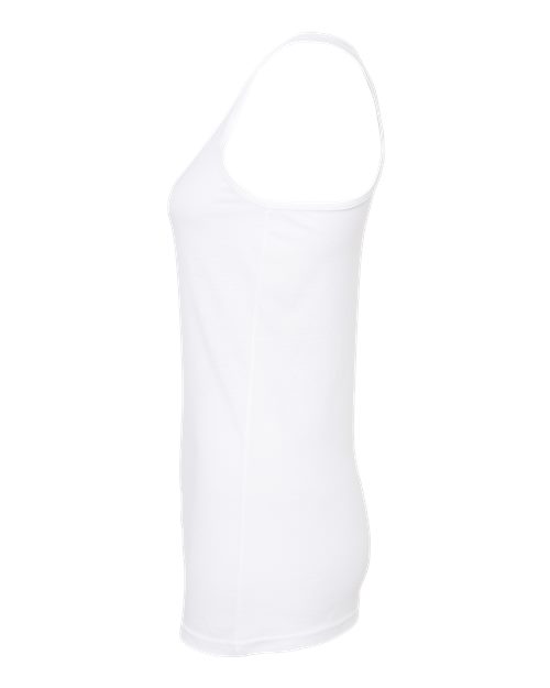 Tultex 190 Women's Poly-Rich Racerback Tank Top #color_White