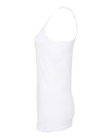 Tultex 190 Women's Poly-Rich Racerback Tank Top #color_White