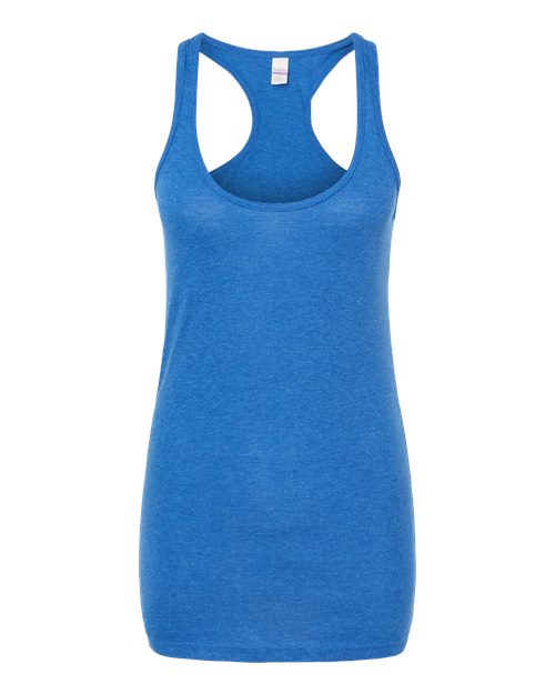 Tultex 190 Women's Poly-Rich Racerback Tank Top #color_Heather Royal