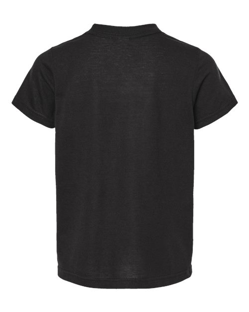 Tultex 265 Youth Poly-Rich T-Shirt #color_Black