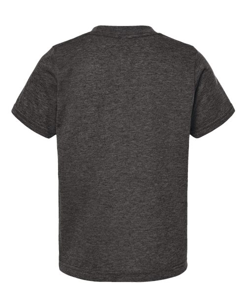 Tultex 265 Youth Poly-Rich T-Shirt #color_Heather Graphite