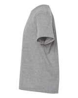 Tultex 265 Youth Poly-Rich T-Shirt #color_Heather Grey