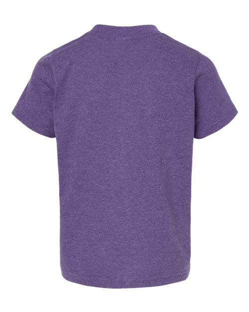 Tultex 265 Youth Poly-Rich T-Shirt #color_Heather Purple