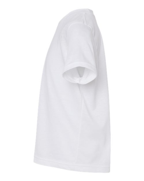 Tultex 265 Youth Poly-Rich T-Shirt #color_White