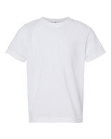 Tultex 265 Youth Poly-Rich T-Shirt #color_White
