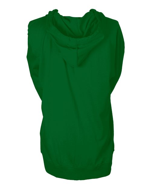 Tultex 260 Beach Full-Zip Hooded Long Sleeve T-Shirt #color_Kelly Green