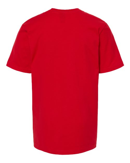 Tultex 295 Youth Heavyweight Jersey T-Shirt #color_Red