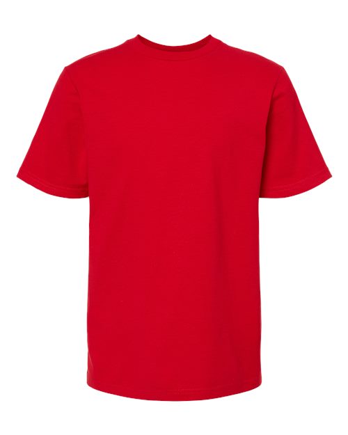 Tultex 295 Youth Heavyweight Jersey T-Shirt #color_Red