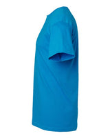 M&O 4800 Gold Soft Touch T-Shirt #color_Turquoise