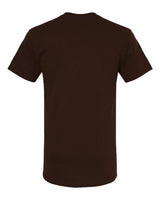 M&O 4800 Gold Soft Touch T-Shirt #color_Chocolate