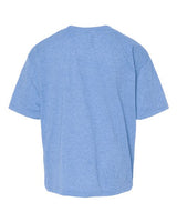 M&O 4850 Youth Gold Soft Touch T-Shirt #color_Light Blue Heather