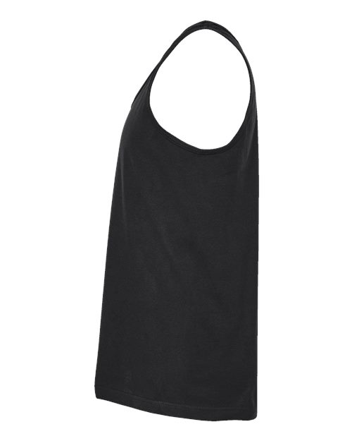 Tultex S105 Fine Jersey Tank Top #color_Black
