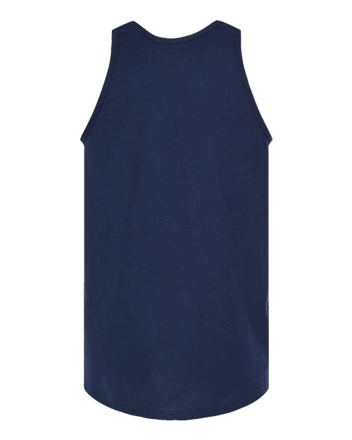 Tultex S105 Fine Jersey Tank Top #color_Navy