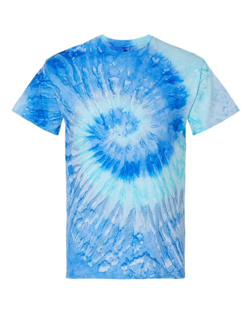 Tie-Dye CD100 Adult 5.4 oz., 100% Cotton T-Shirt #color_BLUE JERRY