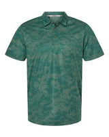 Adidas A550 Camo Polo #color_Green Oxide