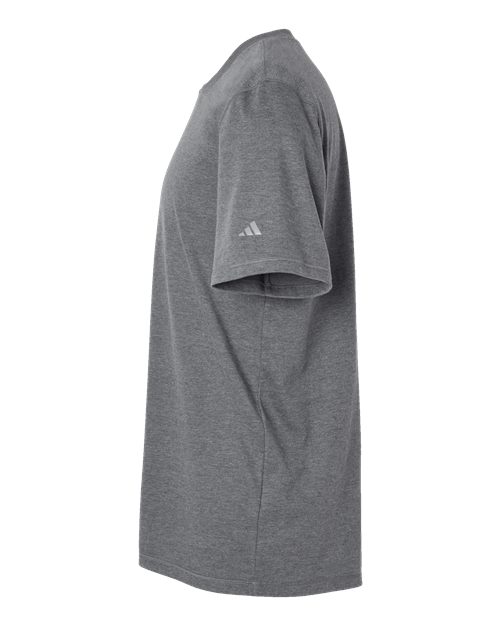 Adidas A556 Blended T-Shirt #color_Dark Grey Heather