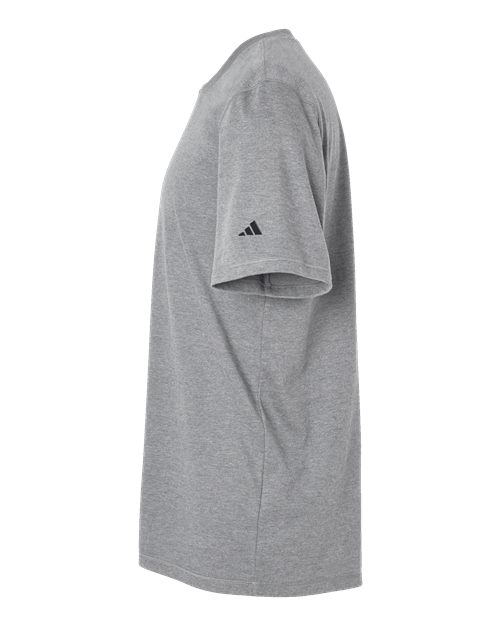 Adidas A556 Blended T-Shirt #color_Medium Grey Heather