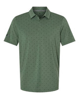 Adidas A574 Pine Tree Polo #color_Green Oxide/ Black