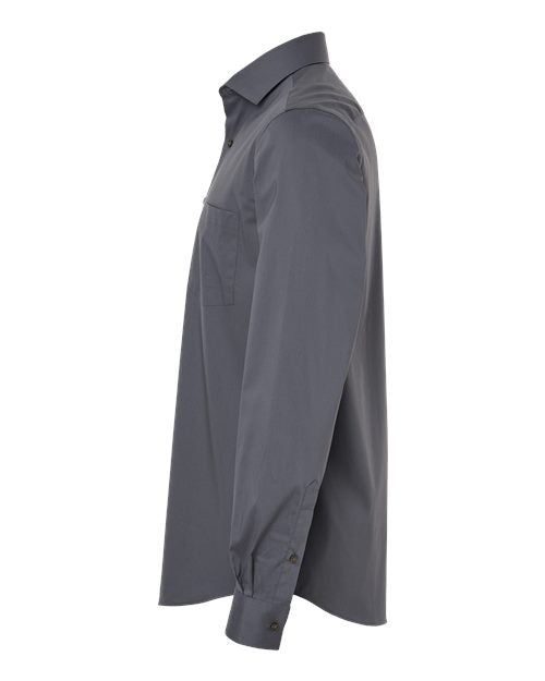 Van Heusen 13V0476 Stainshield Essential Shirt #color_Iron Gate