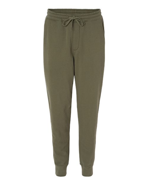 Independent Trading Co. IND20PNT Midweight Fleece Pants #color_Army
