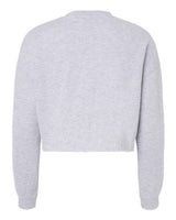 Independent Trading Co. AFX24CRP Women's Lightweight Crop Crewneck Sweatshirt #color_Grey Heather