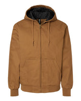 Independent Trading Co. EXP550Z Insulated Canvas Workwear Jacket #color_Saddle