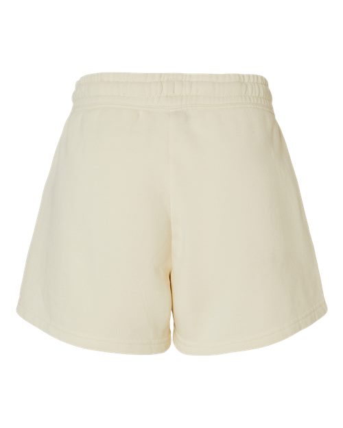 Independent Trading Co. PRM20SRT Women’s Lightweight California Wave Wash Fleece Shorts #color_Bone