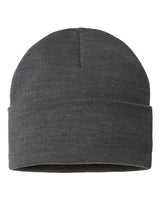 Atlantis Headwear PURE Sustainable Beanie #color_Dark Grey