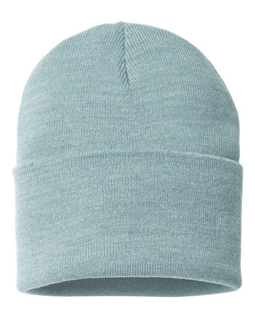 Atlantis Headwear PURE Sustainable Beanie #color_Light Blue