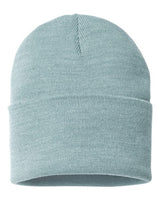 Atlantis Headwear PURE Sustainable Beanie #color_Light Blue