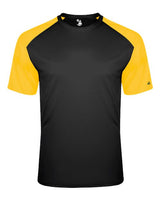 Badger 4230 Breakout T-Shirt #color_Black/ Gold