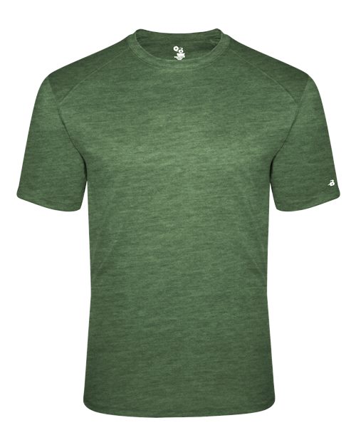 Badger 4940 Triblend Performance T-Shirt #color_Forest Heather