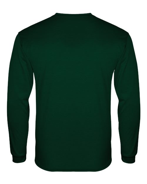 Badger 4944 Triblend Performance Long Sleeve T-Shirt #color_Forest