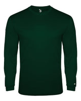 Badger 4944 Triblend Performance Long Sleeve T-Shirt #color_Forest