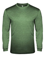 Badger 4944 Triblend Performance Long Sleeve T-Shirt #color_Forest Heather