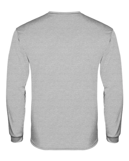 Badger 4944 Triblend Performance Long Sleeve T-Shirt #color_Oxford