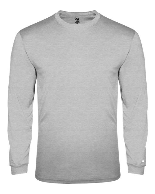 Badger 4944 Triblend Performance Long Sleeve T-Shirt #color_Oxford