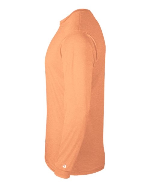 Badger 4944 Triblend Performance Long Sleeve T-Shirt #color_Peach