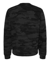Independent Trading Co. SS3000 Midweight Crewneck Sweatshirt #color_Black Camo