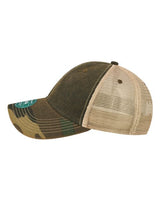 LEGACY OFA Old Favorite Trucker Cap #color_Black/ Army Camo/ Khaki